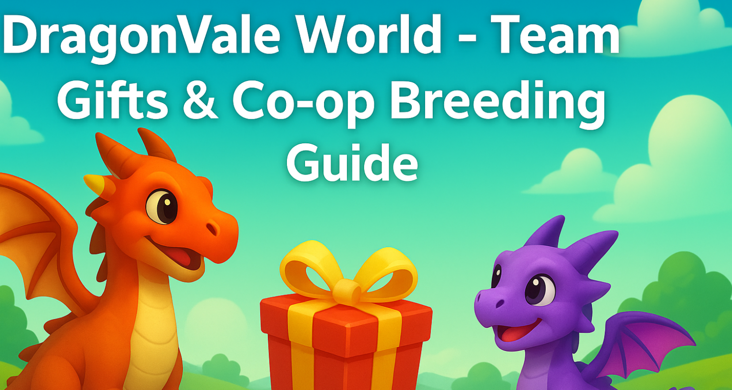 DragonVale World – Team Gifts & Co-op Breeding Guide