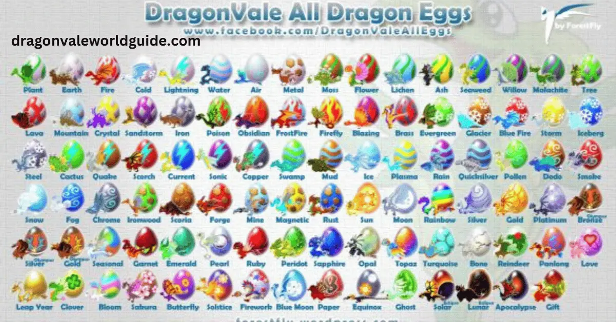 dragonvale eggs