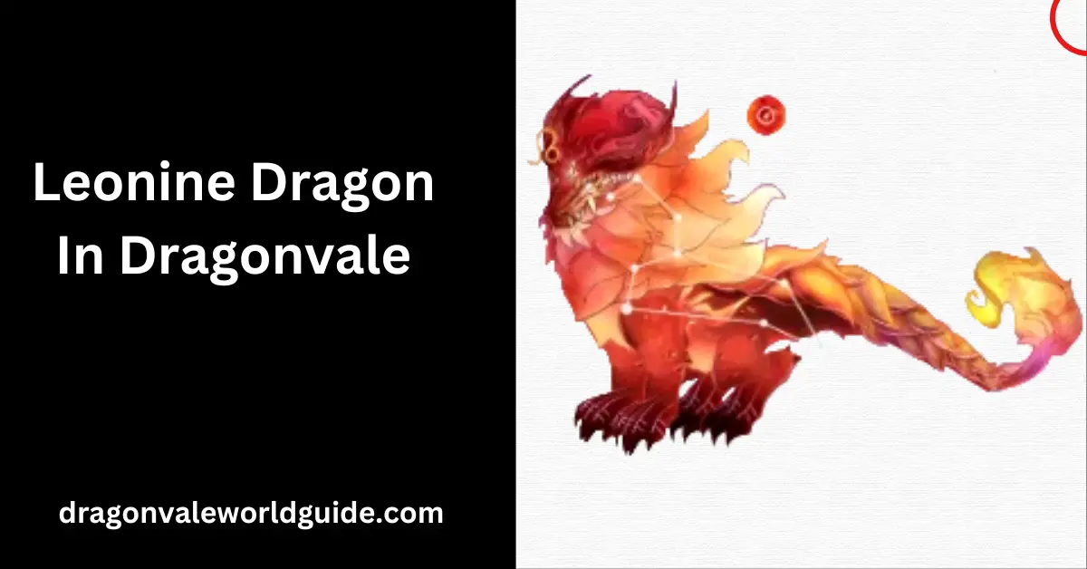 Leonine Dragon In Dragonvale