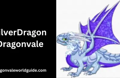 Silver Dragon In Dragonevale